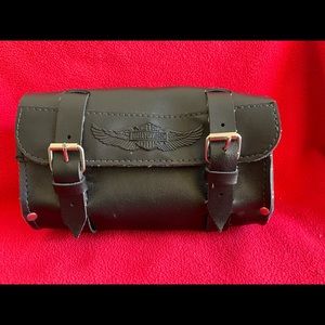 Harley Davidson Motorcycle Leather Bag